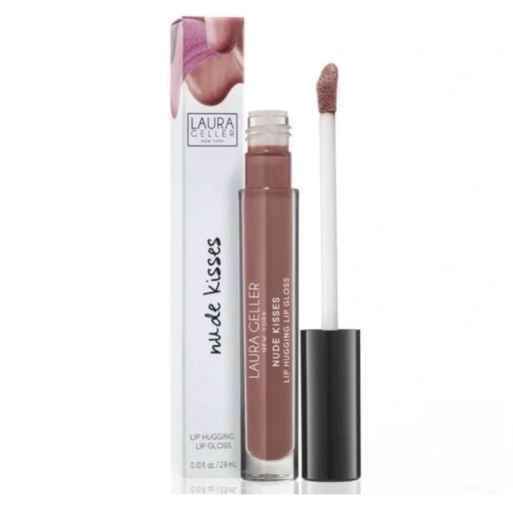 Laura Geller NIB Nude Kisses Lip Hugging Lip Gloss - Tan Lines
